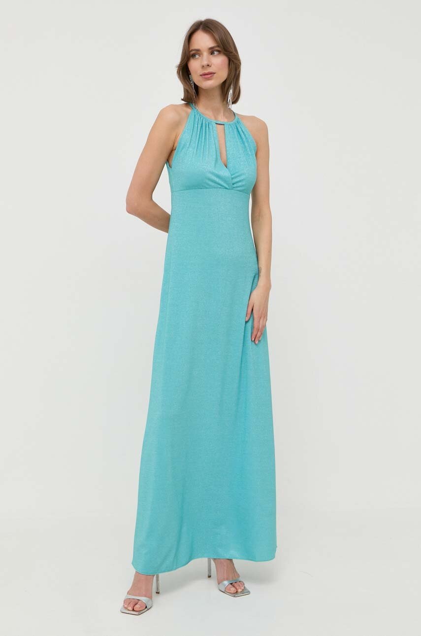

Платье MAX&Co. цвет бирюзовый maxi облегающая