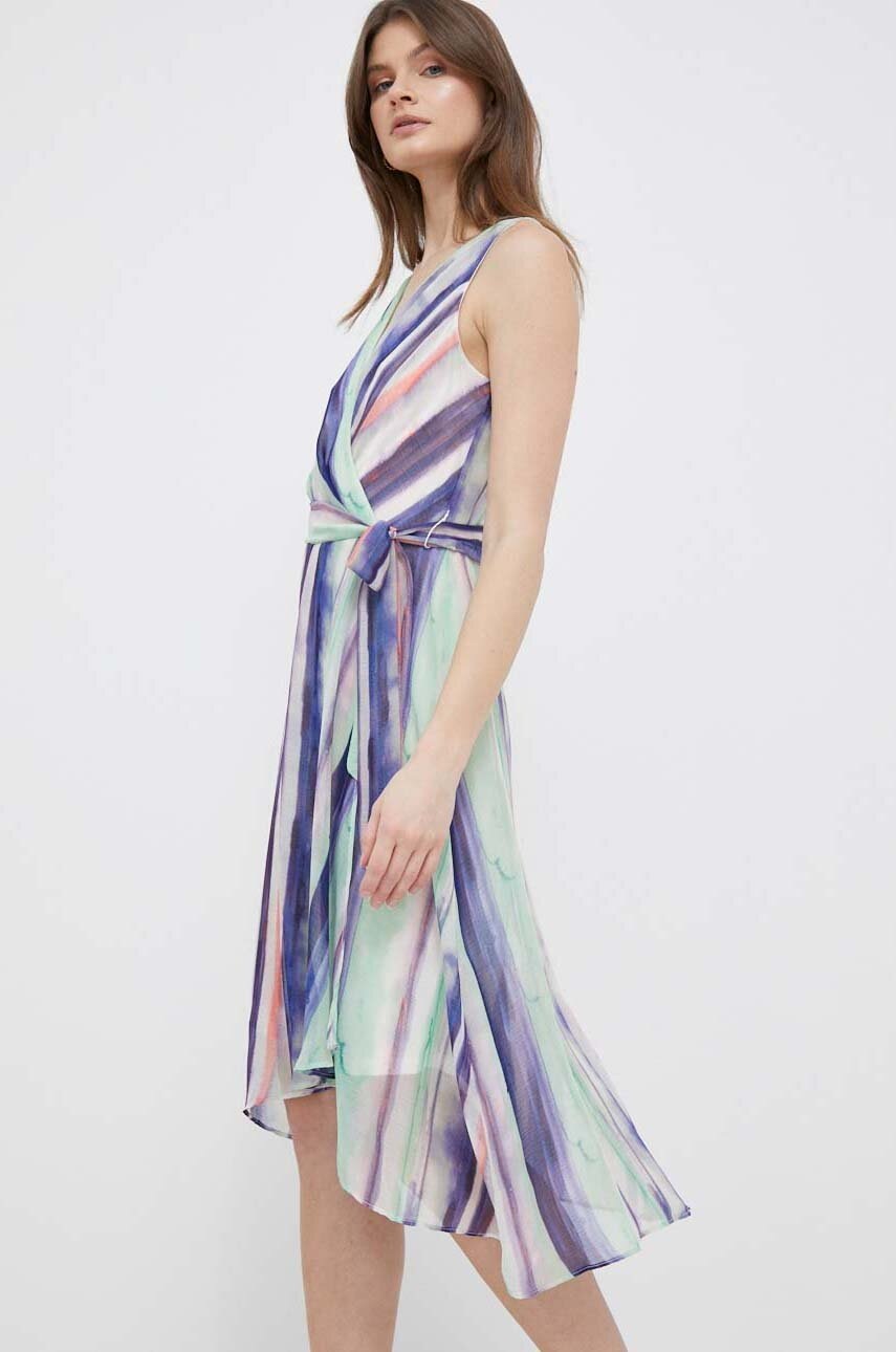

Платье Dkny mini расклешённая