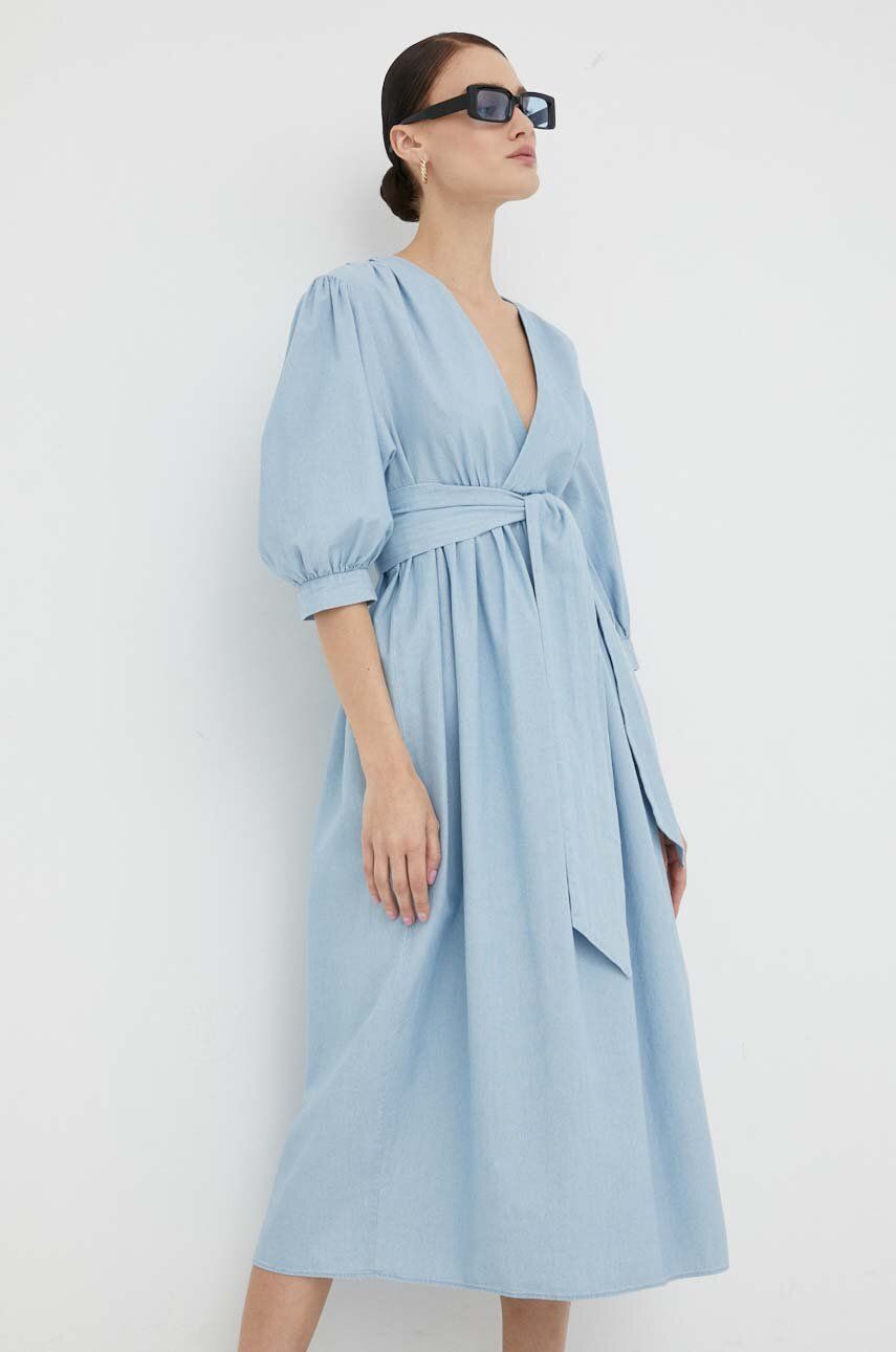 Бавовняна сукня 2NDDAY midi oversize