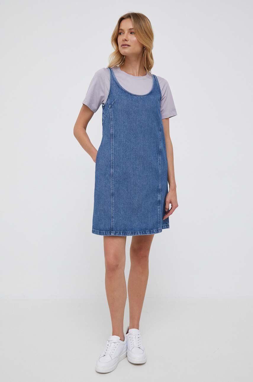 Gap Rochie Jeans Mini, Oversize