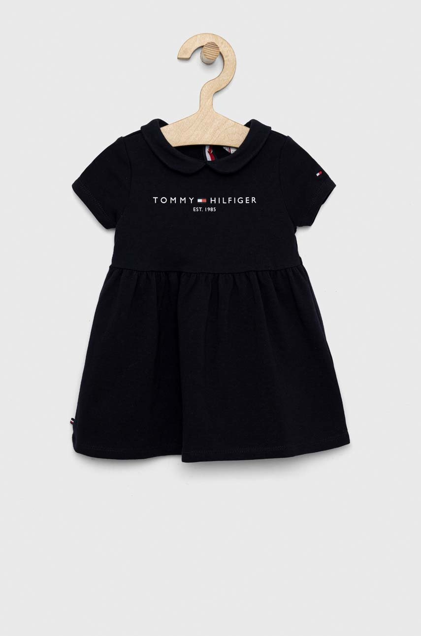 

Сукня для немовлят Tommy Hilfiger колір синій mini розкльошена