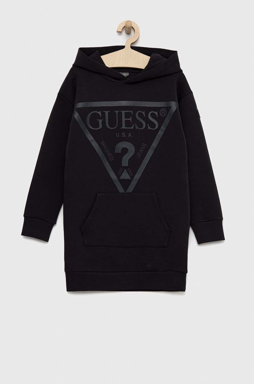 

Детское платье Guess цвет серый mini прямое