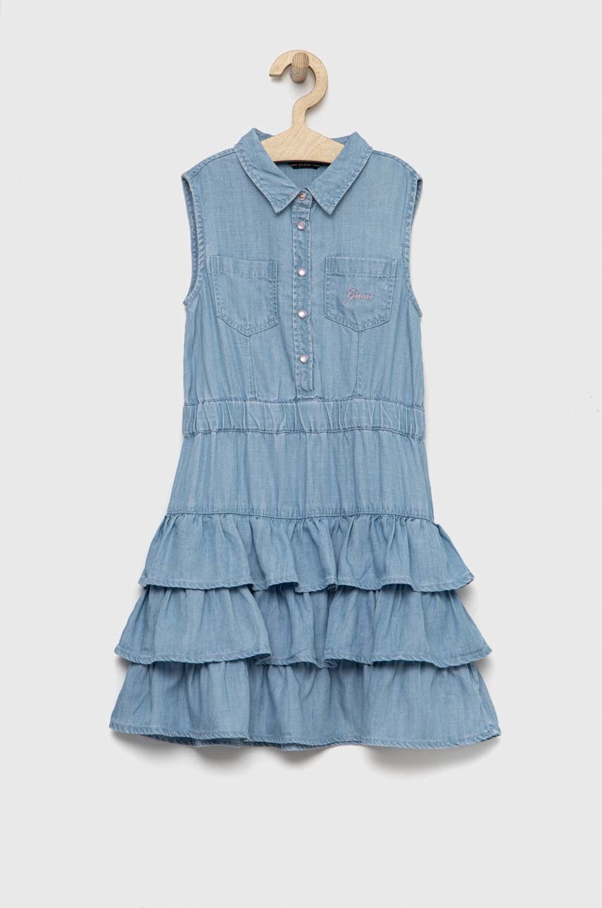 

Дитяча сукня Guess mini розкльошена