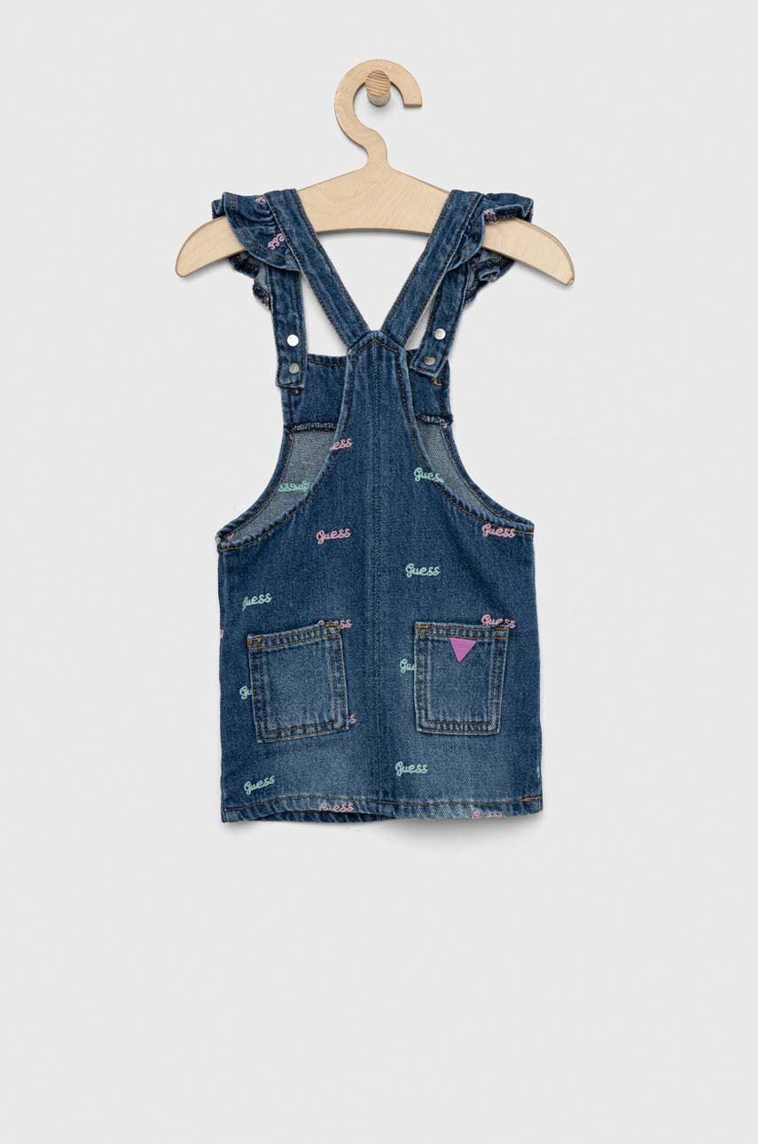 

Детское джинсовое платье Guess mini прямая