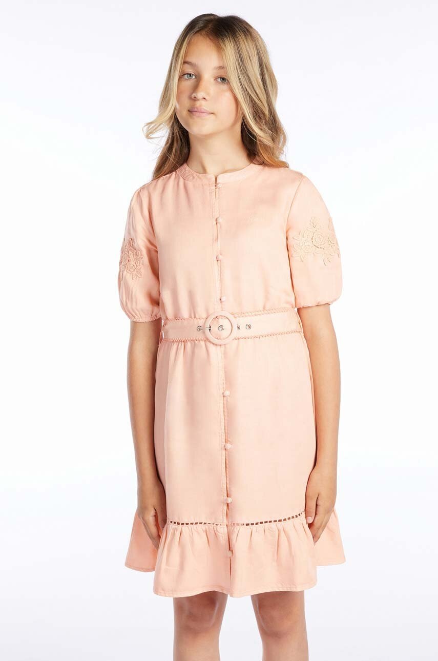 

Дитяча сукня Guess колір помаранчевий mini розкльошена