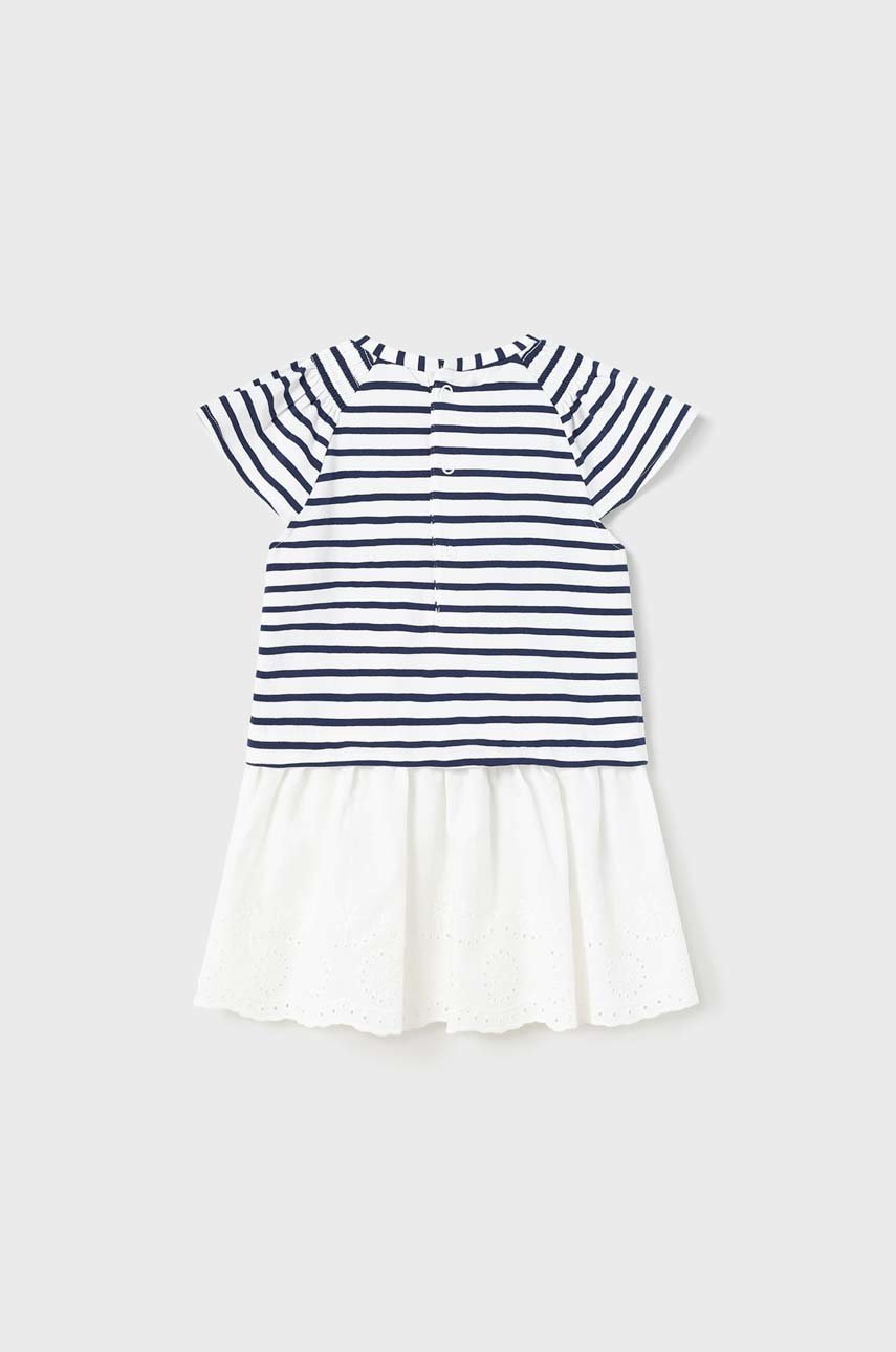 Платье для младенцев Mayoral цвет синий mini расклешённое
