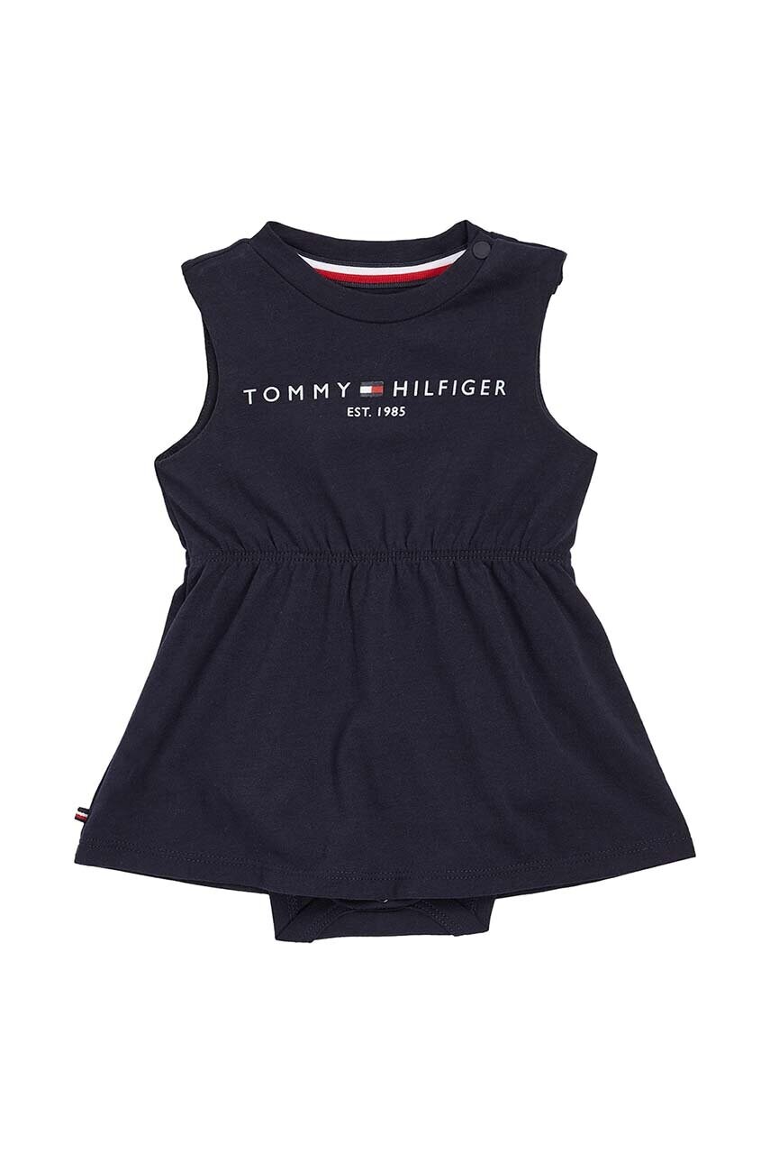 

Платье для младенцев Tommy Hilfiger цвет синий mini расклешённое