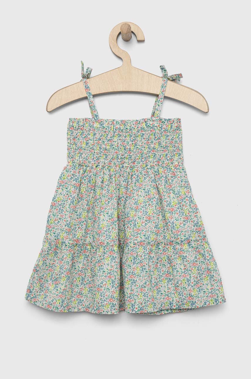 Хлопковое детское платье GAP mini расклешённая
