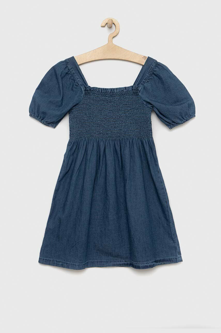 GAP rochie din denim pentru copii mini, evazati