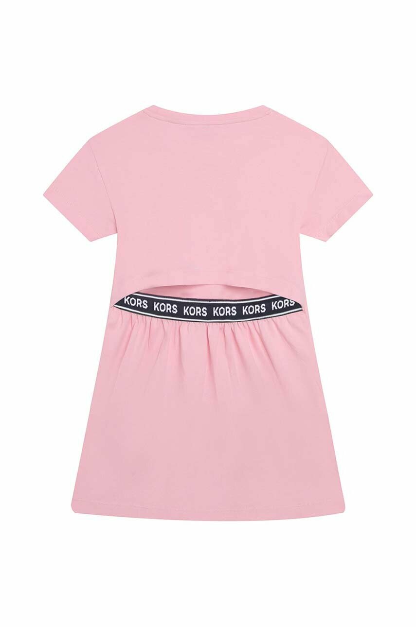 Дитяча сукня Michael Kors колір рожевий mini пряма