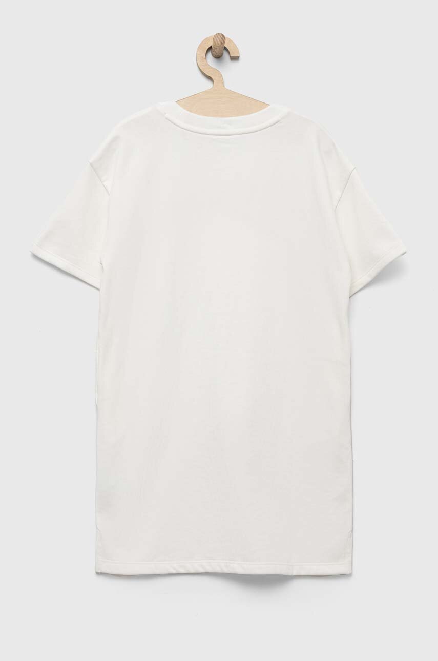 Дитяча сукня GAP колір білий mini oversize
