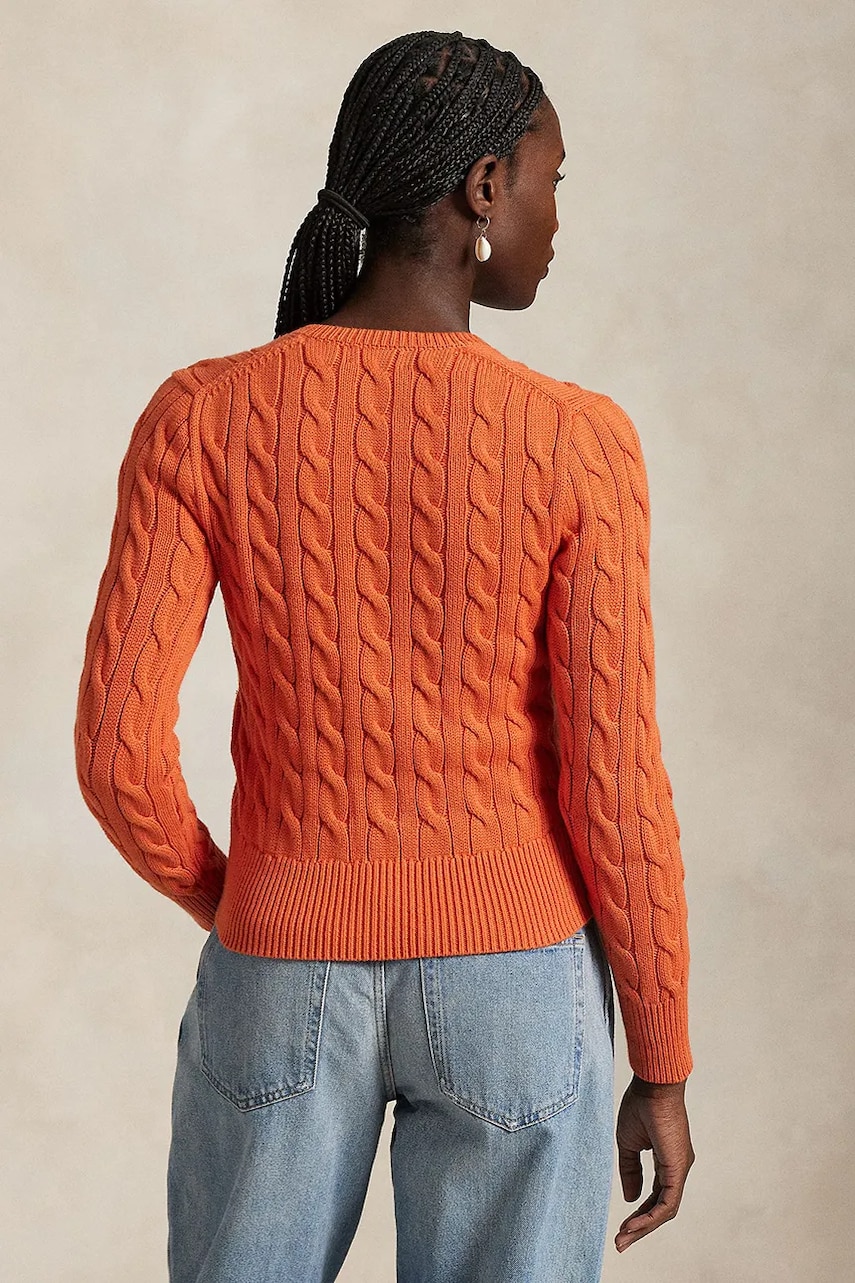 Хлопковый кардиган Polo Ralph Lauren цвет белый 211891643 Хлопковый кардиган Polo Ralph Lauren цвет белый 211891643