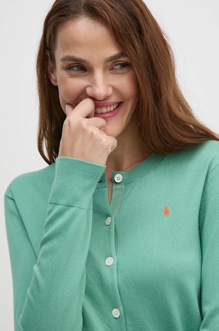 

Жилетка Polo Ralph Lauren в зелено от лека материя 211891672, Зелен