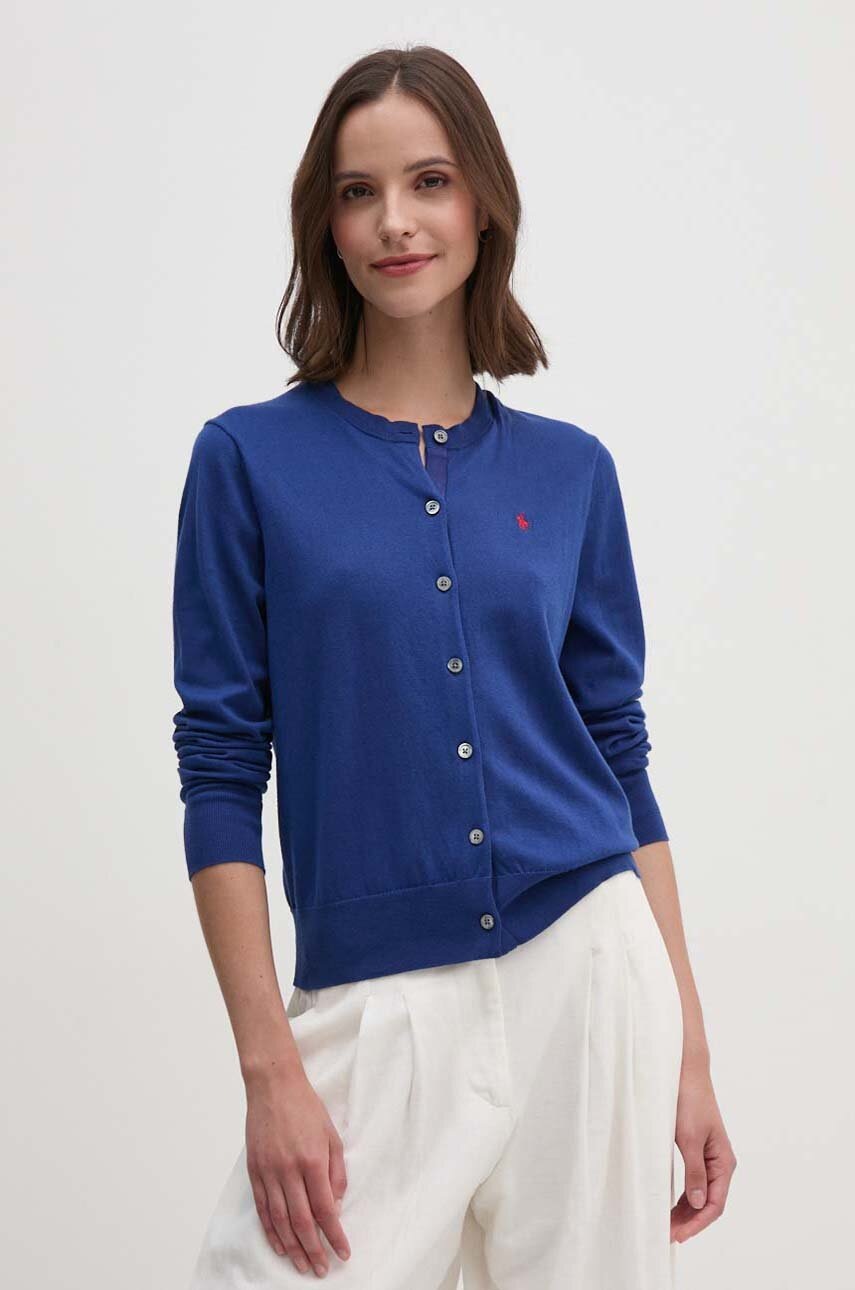 

Жилетка Polo Ralph Lauren в синьо от лека материя 211891672, Син