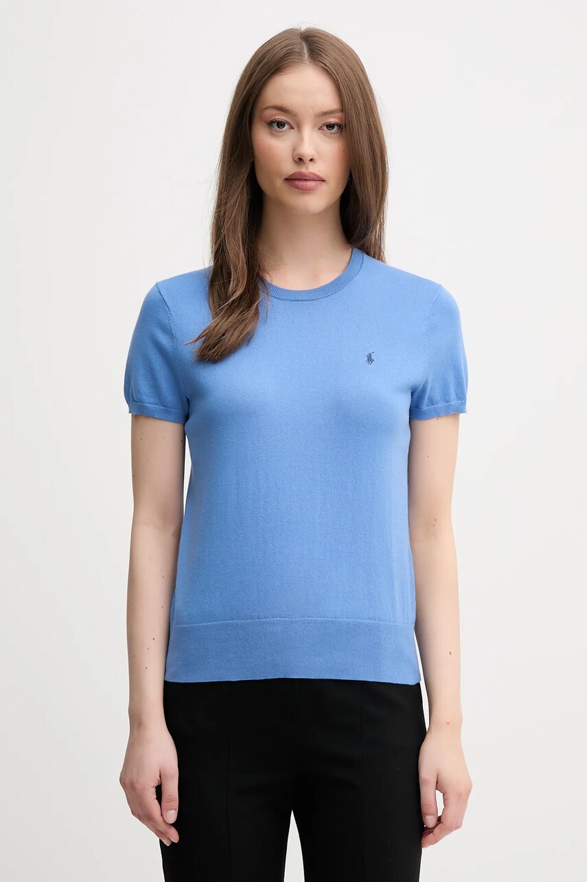 Levně Tričko Polo Ralph Lauren modrá barva, 211891673