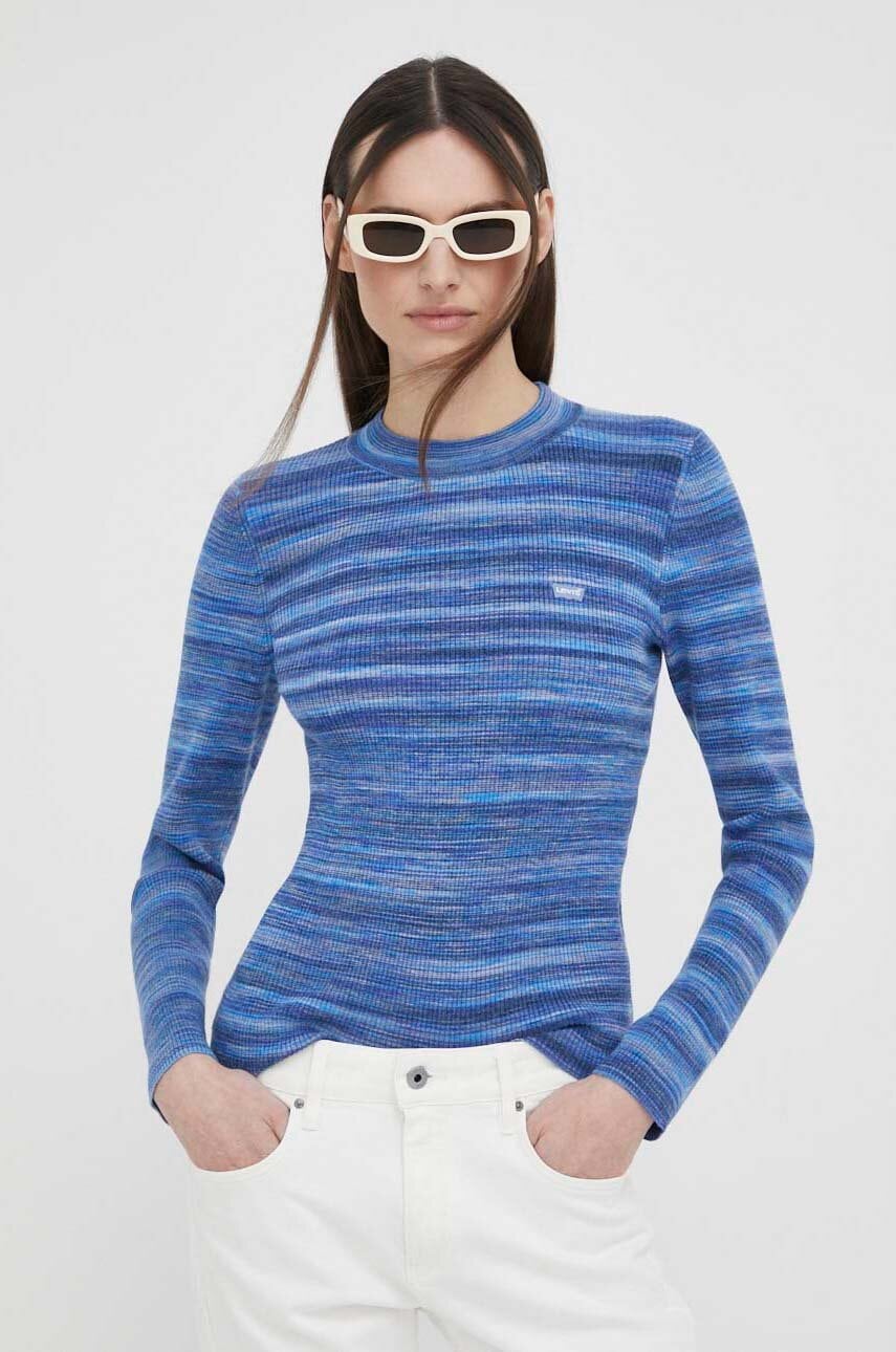 Levi's pulover femei, light, cu turtleneck