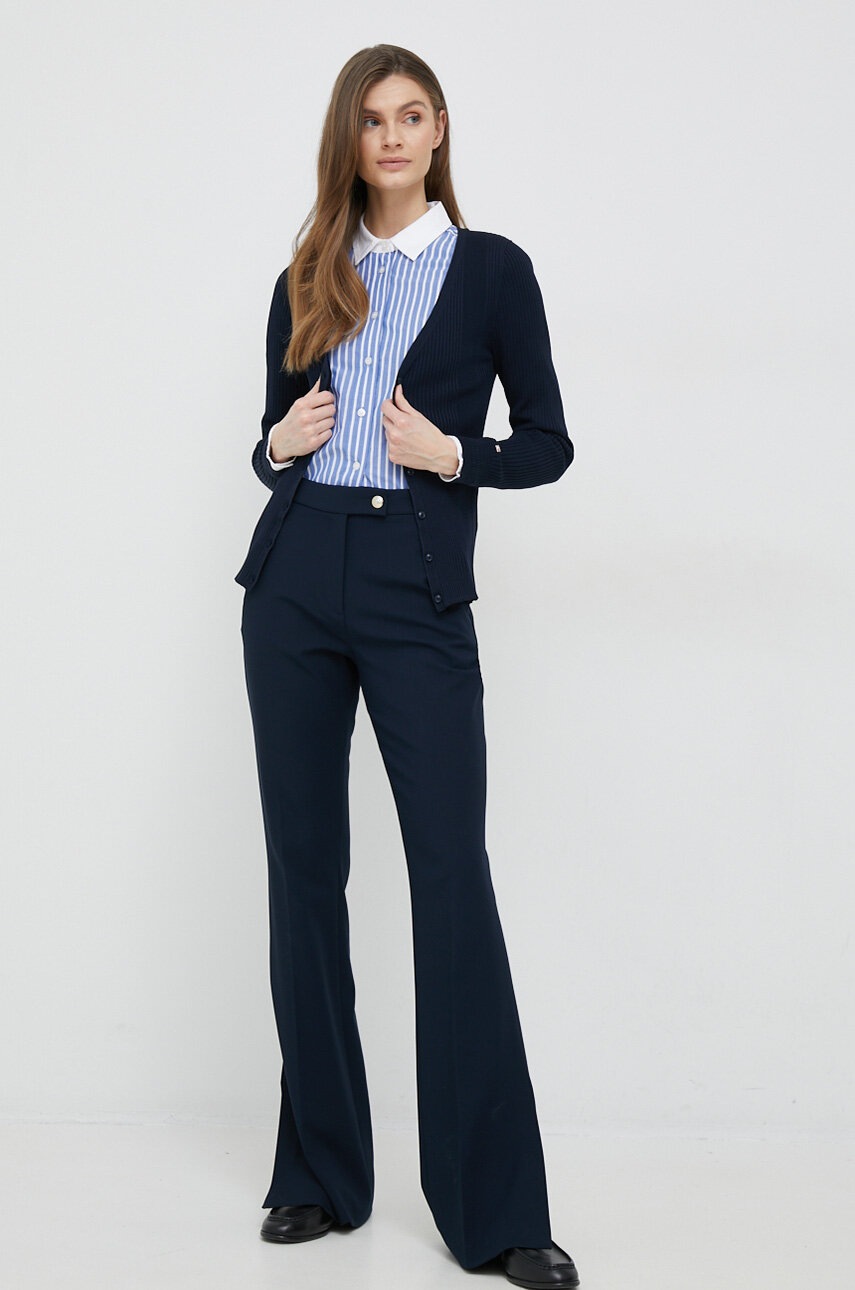 

Джемпер Tommy Hilfiger женский цвет синий лёгкий