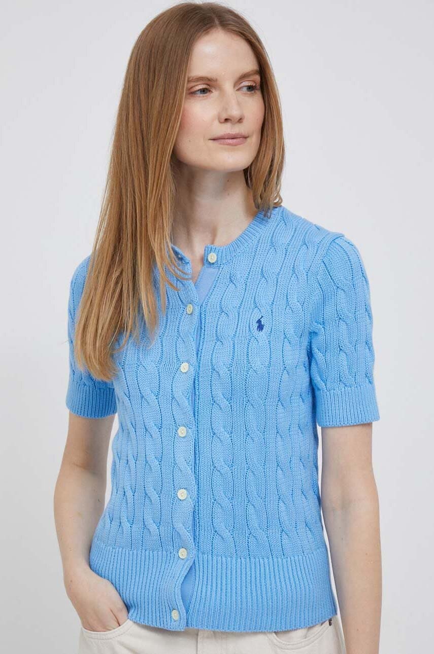 

Хлопковый кардиган Polo Ralph Lauren лёгкий