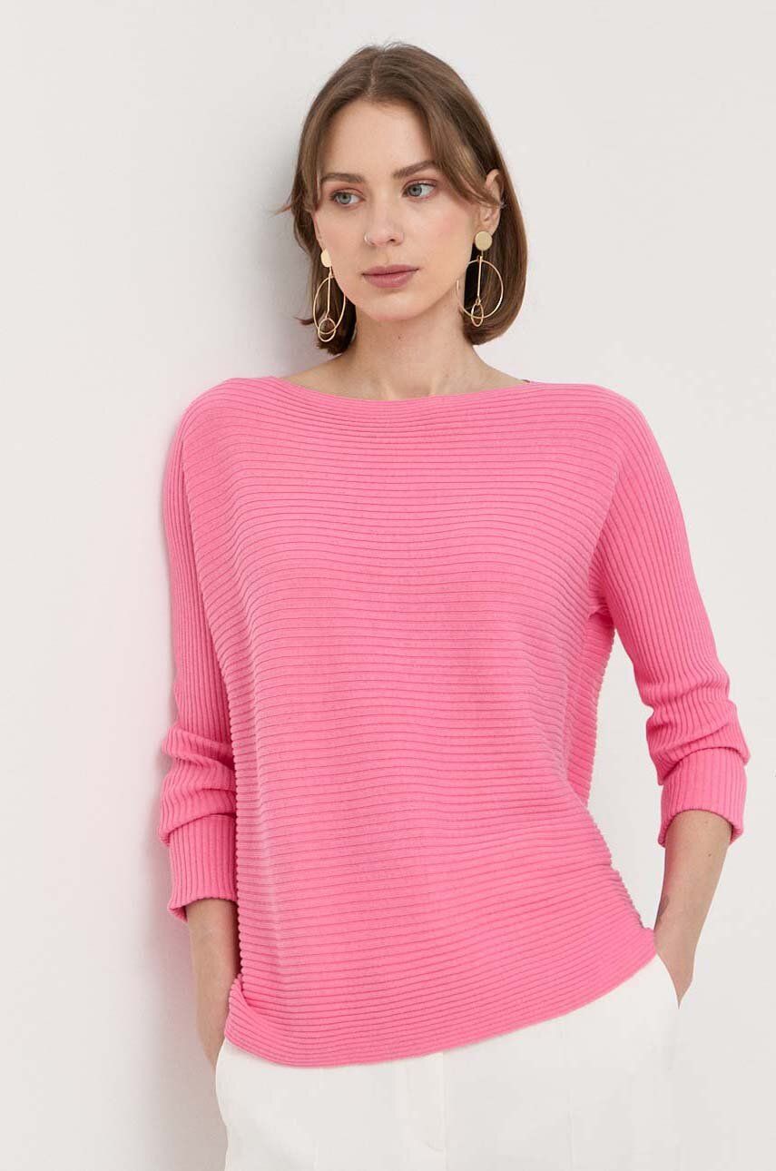 MAX&Co. pulover femei, culoarea roz, light
