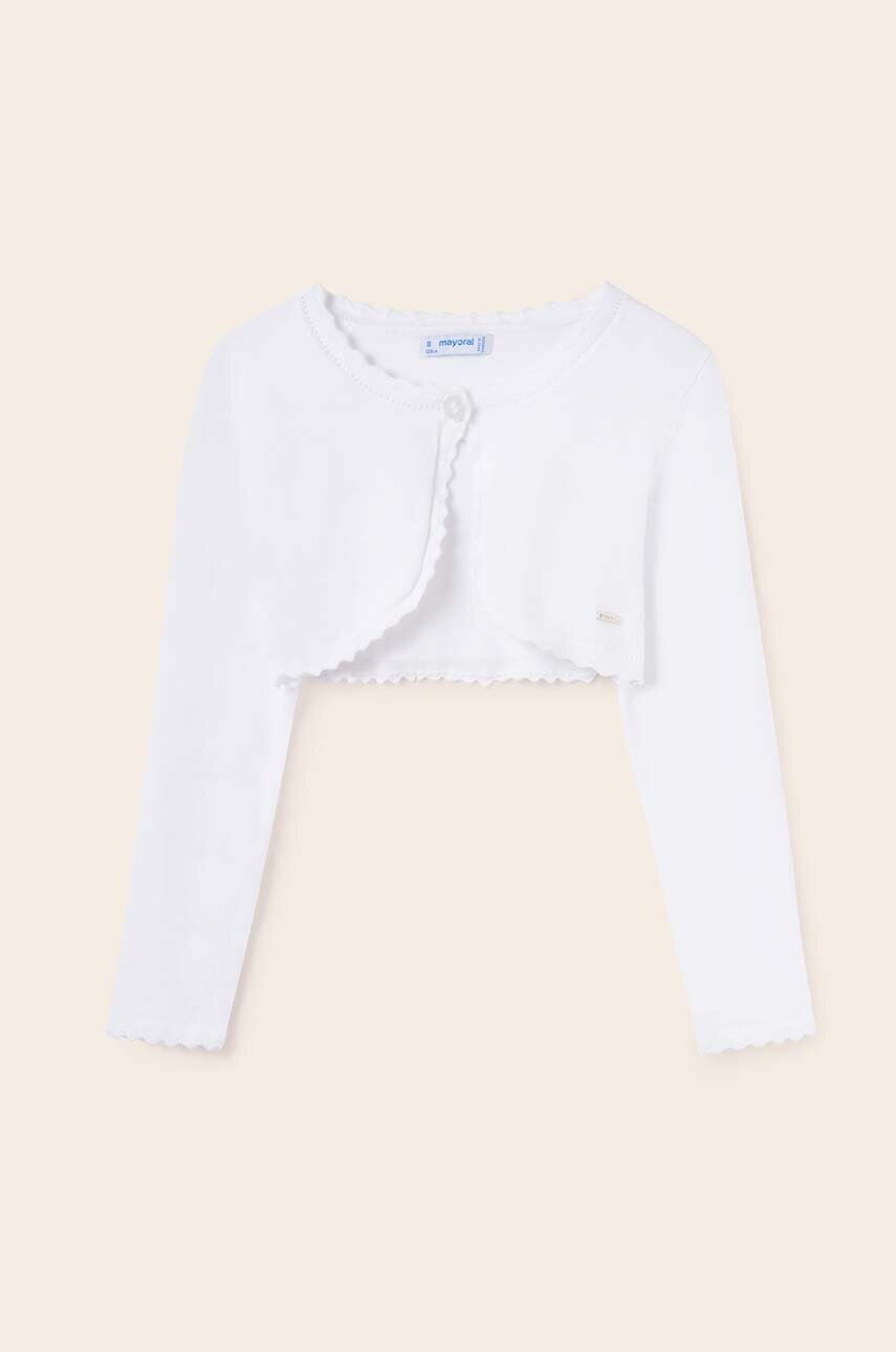 Детский кардиган Mayoral цвет белый лёгкий в Ровном Детский кардиган Mayoral цвет белый лёгкий в Ровном