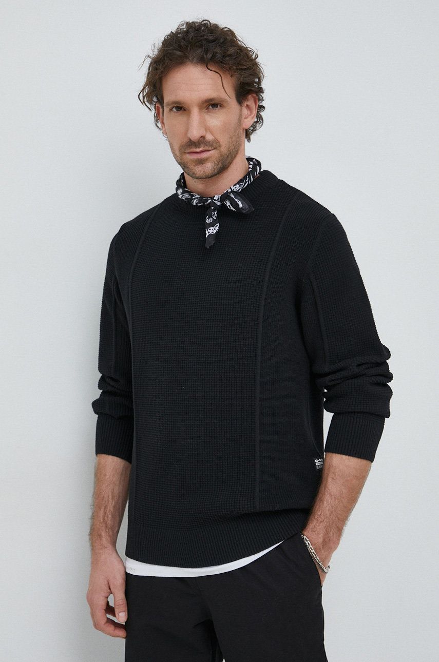 G-Star Raw pulover barbati, culoarea negru, light answear.ro imagine noua