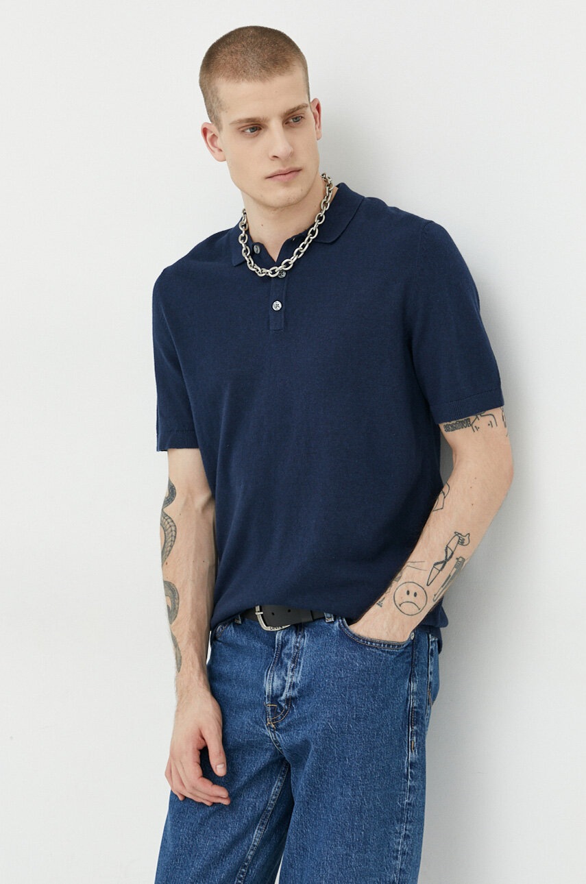 

Светр Jack & Jones JJEEMIL чоловічий колір синій