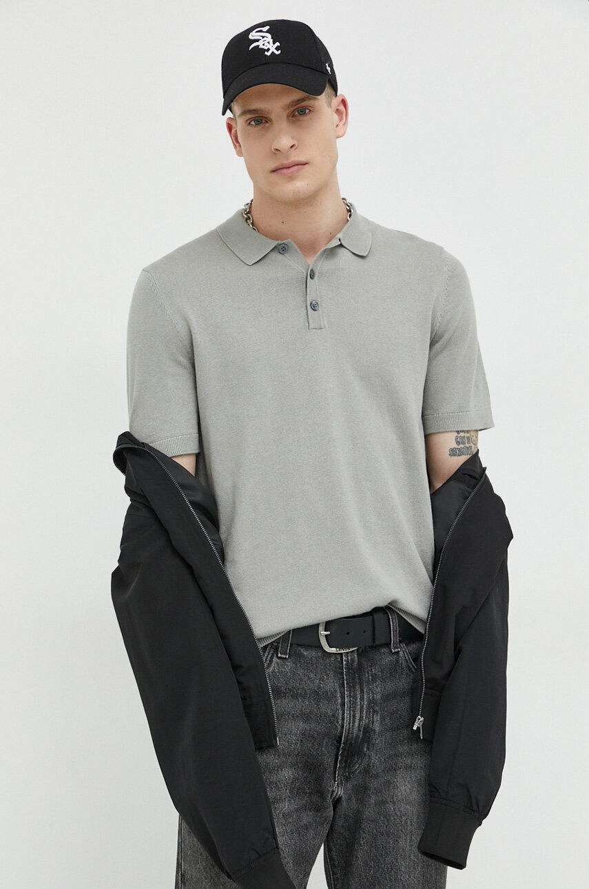 

Пуловер Jack & Jones JJEEMIL мъжки в зелено, Зелен