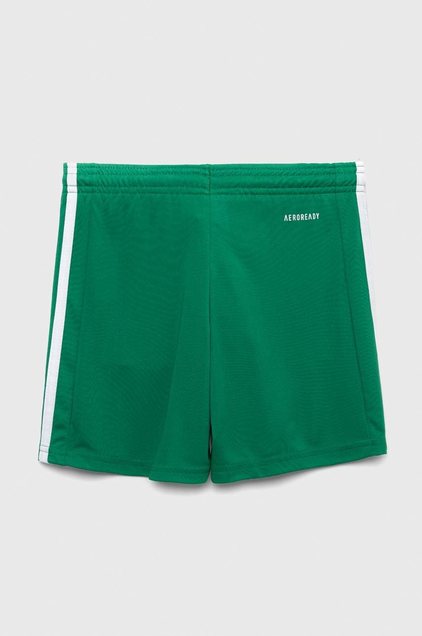 Детские шорты adidas Performance SQUAD 21 цвет зелёный регулируемая талия
