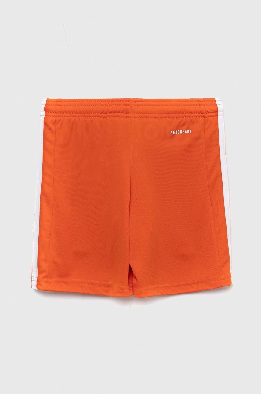 Детские шорты adidas Performance SQUAD 21 SHO Y цвет оранжевый регулируемая талия