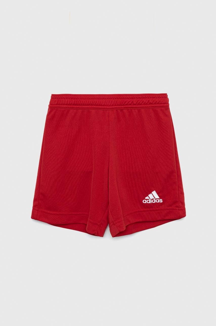 Adidas Performance pantaloni scurti copii ENT22 SHO Y culoarea rosu, talie reglabila