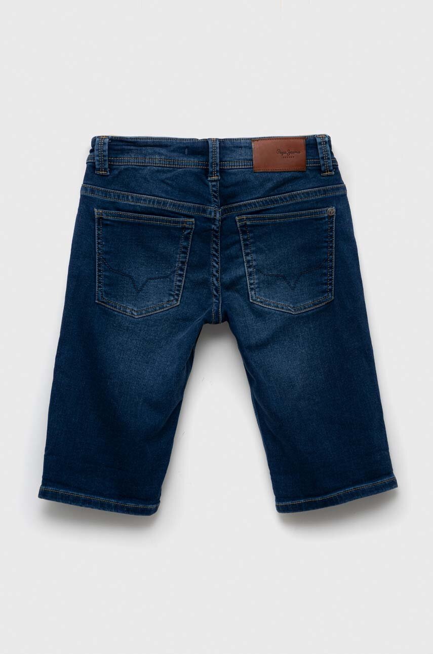 Дитячі джинсові шорти Pepe Jeans PJL BJ Denim регульована талія Дитячі джинсові шорти Pepe Jeans PJL BJ Denim регульована талія
