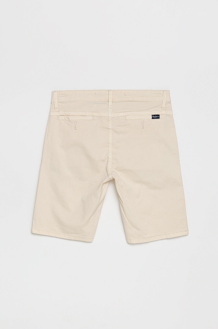 Детские шорты Pepe Jeans цвет бежевый регулируемая талия в Херсоне Детские шорты Pepe Jeans цвет бежевый регулируемая талия в Херсоне