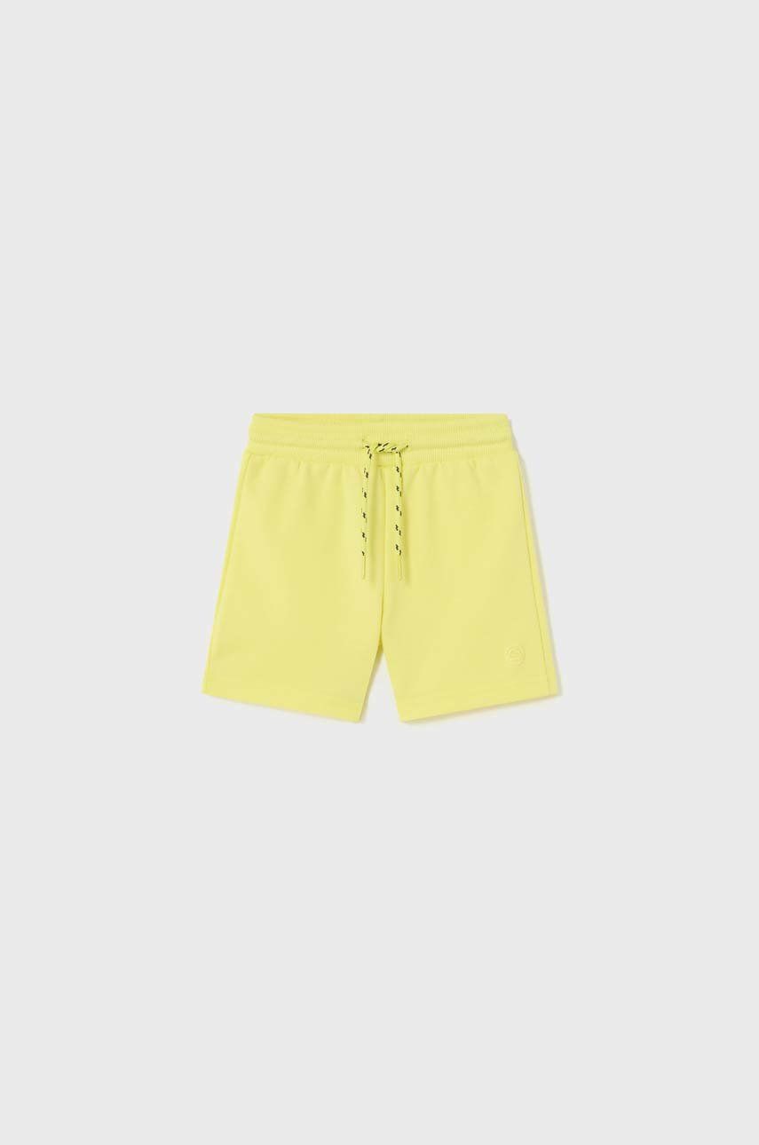 Kratke hlače za dojenčka Mayoral rumena barva