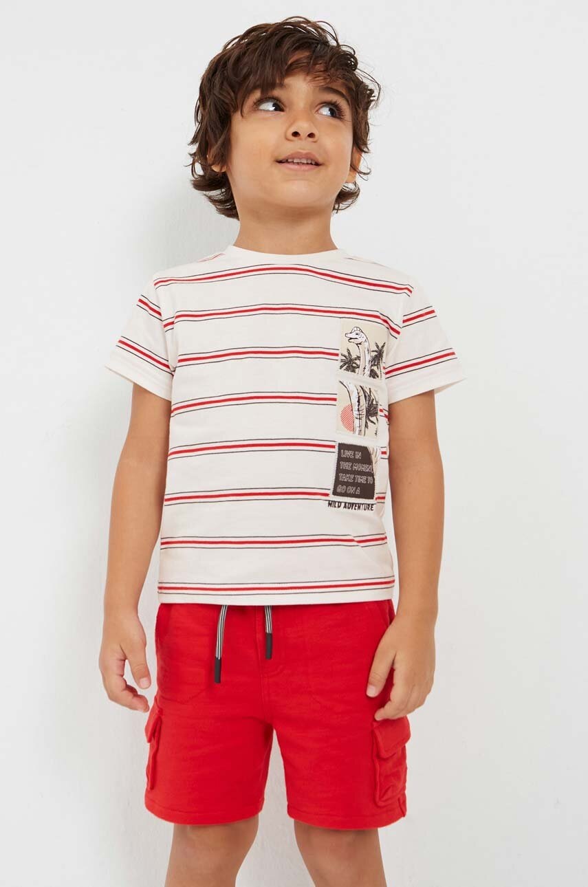 Детские шорты Mayoral цвет красный