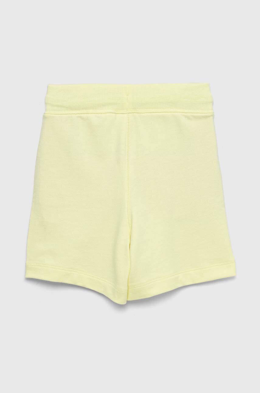 Детские шорты GAP цвет жёлтый регулируемая талия