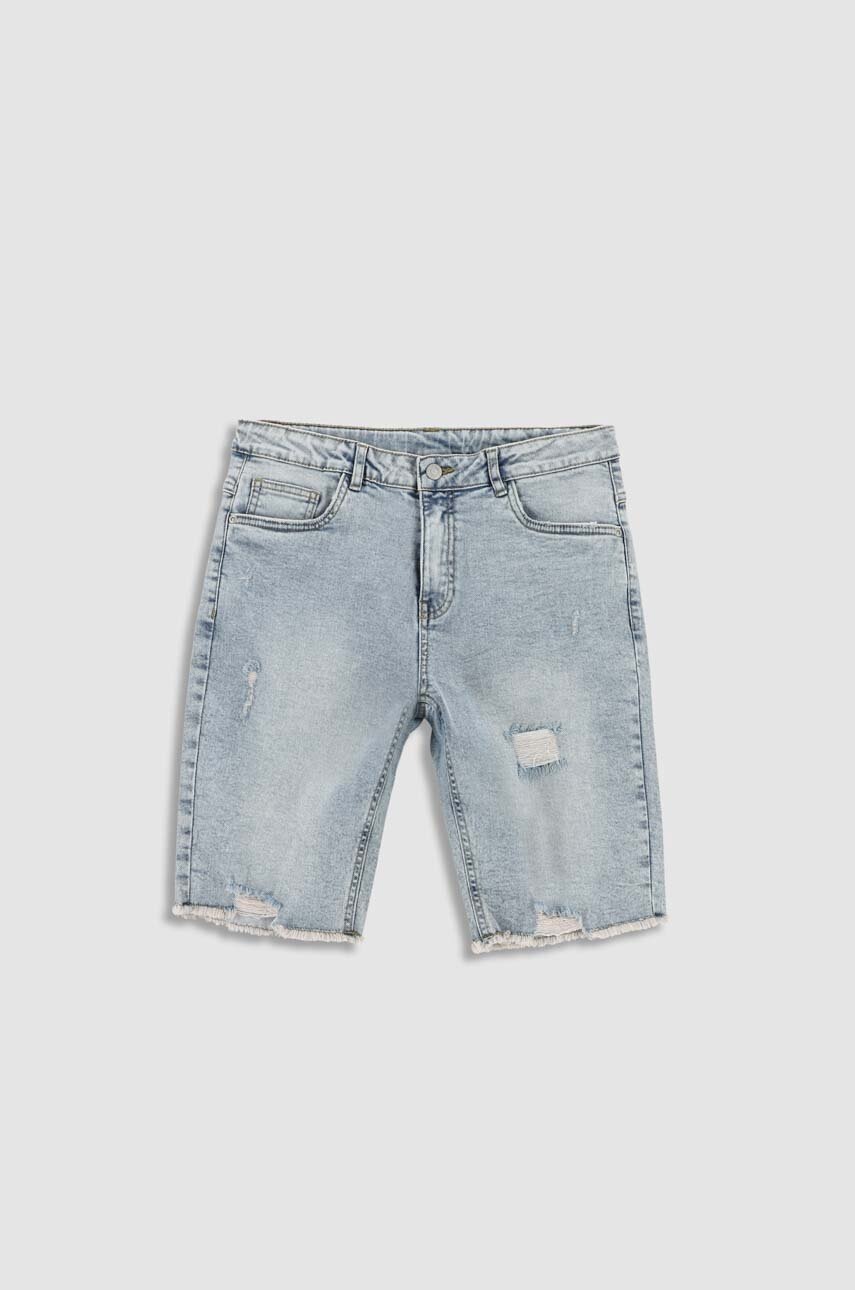 Coccodrillo pantaloni scurti din denim pentru copii