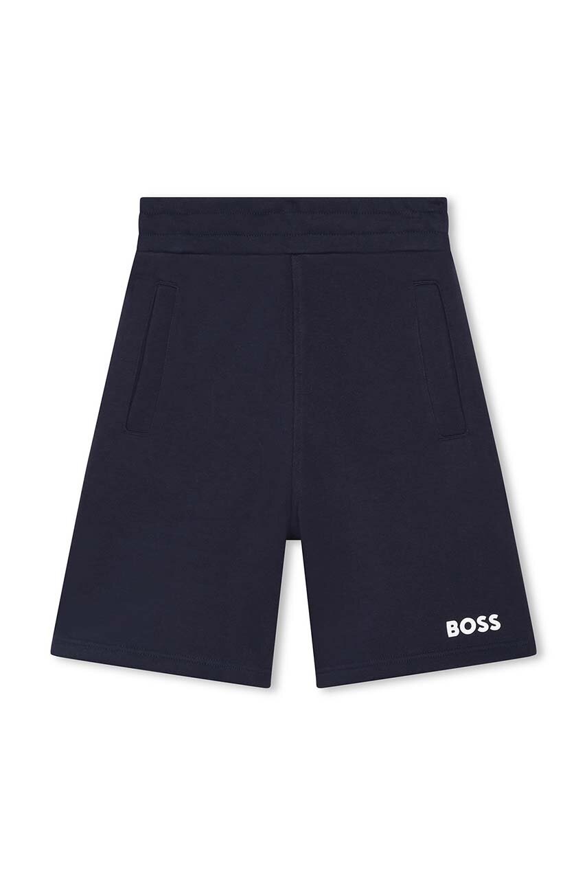

Дитячі шорти BOSS колір синій