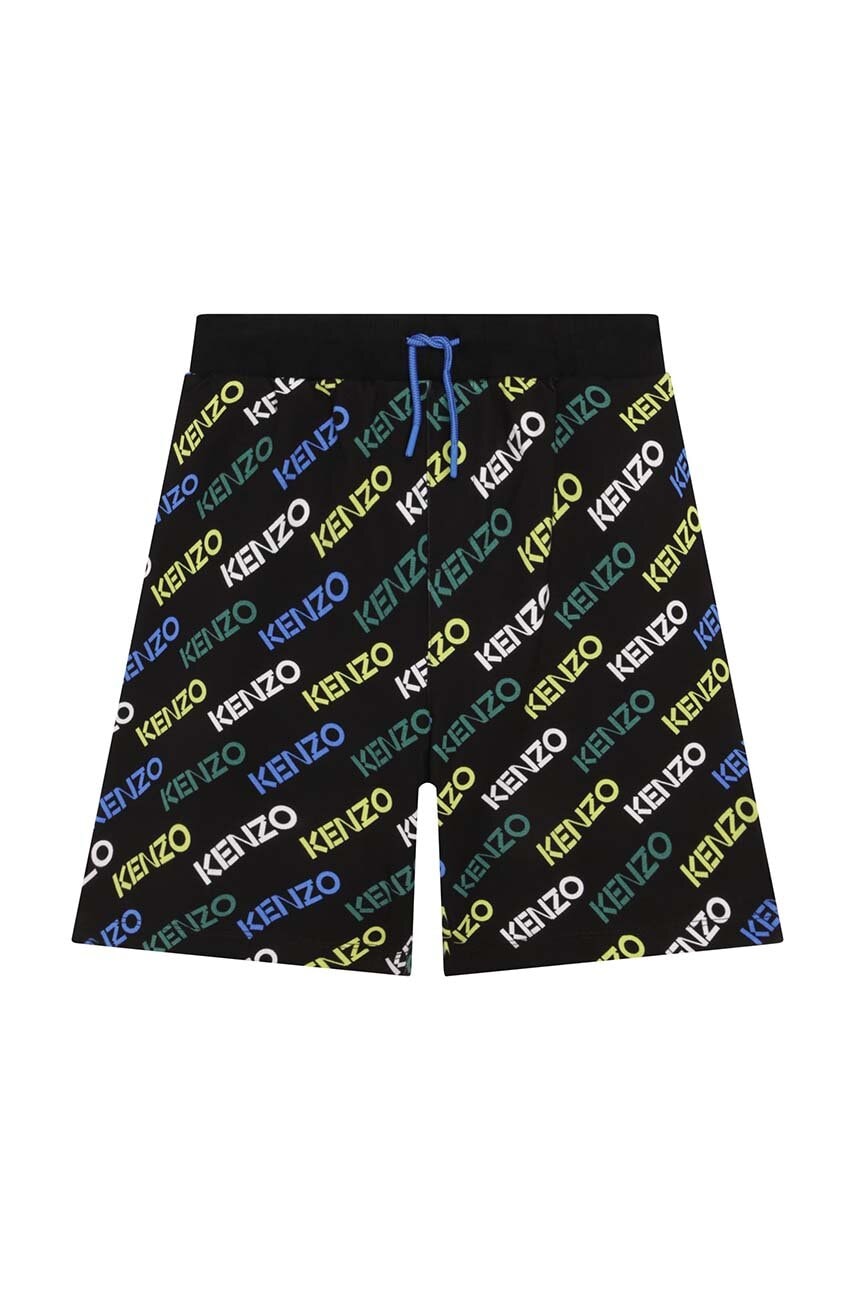 Детские шорты Kenzo Kids цвет чёрный регулируемая талия в Хмельницком Детские шорты Kenzo Kids цвет чёрный регулируемая талия в Хмельницком