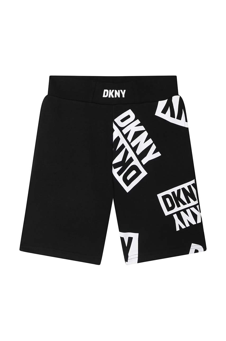 

Дитячі шорти Dkny колір чорний