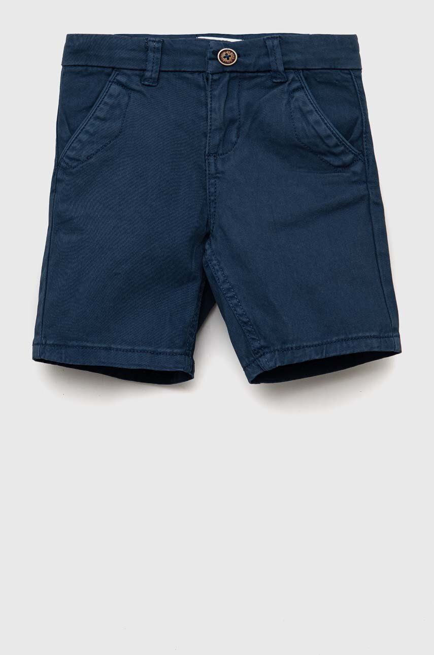 zippy pantaloni scurti copii culoarea albastru marin