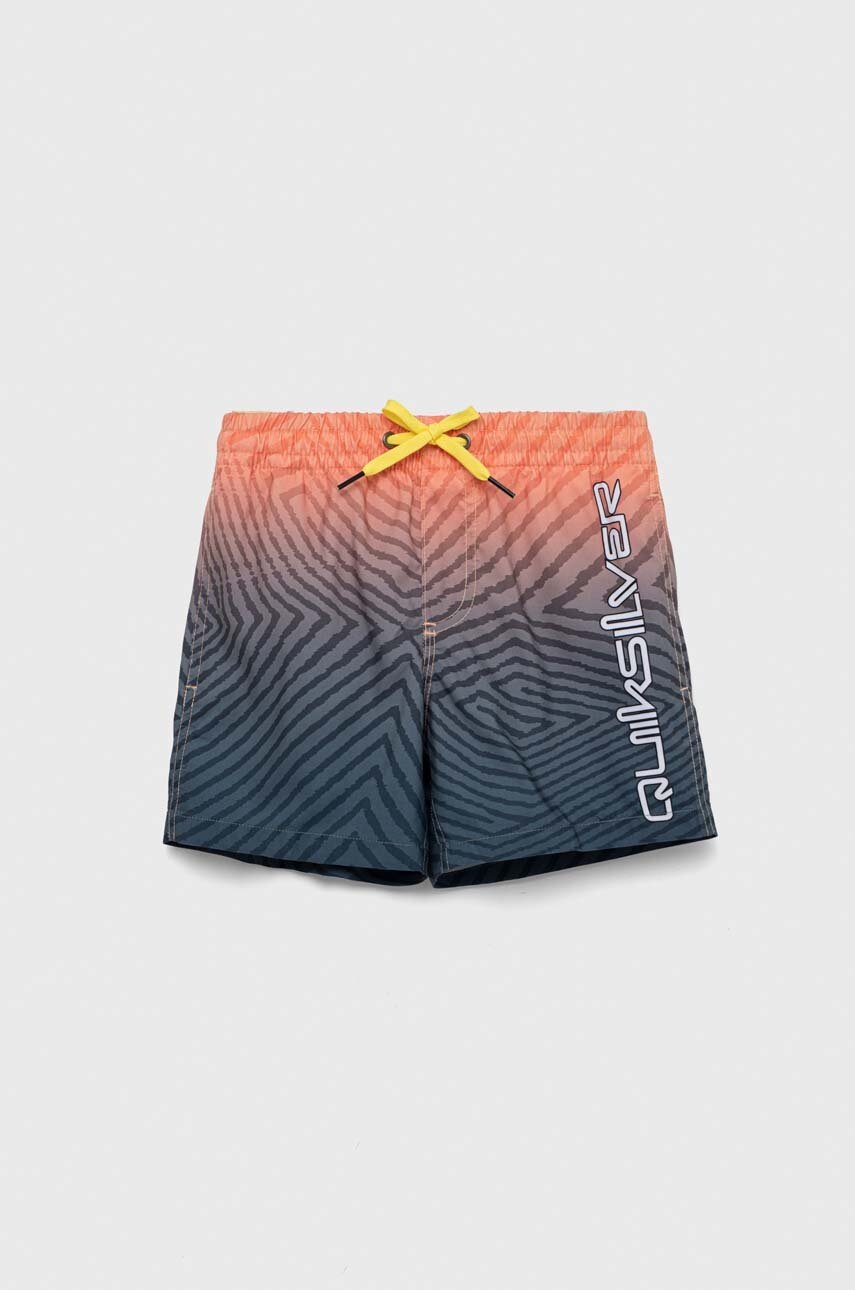 

Детски плувни шорти Quiksilver в оранжево, Оранжев