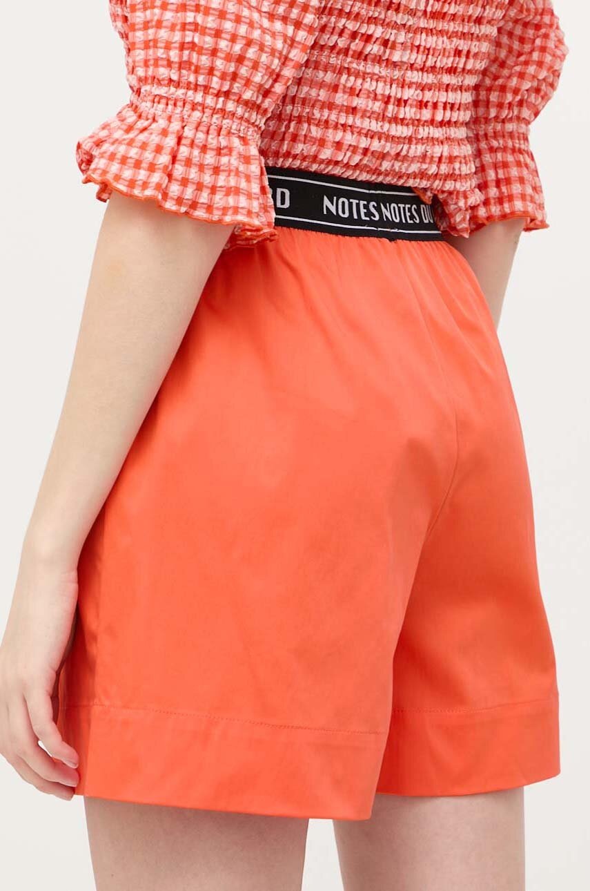 Σορτς Notes du Nord χρώμα: πορτοκαλί φωτογραφία