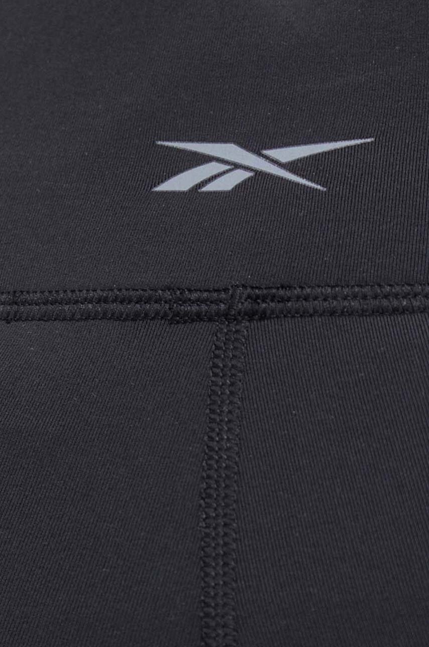 Σορτς προπόνησης Reebok Lux LUX COLLECTION χρώμα: μαύρο HS7800.100028200 φωτογραφία