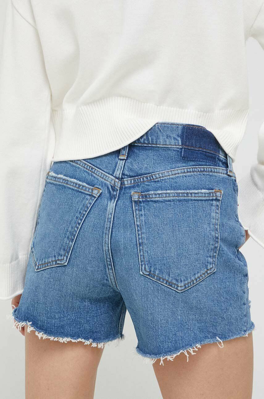 Abercrombie & Fitch Pantaloni Scurti Jeans Femei, Neted, High Waist