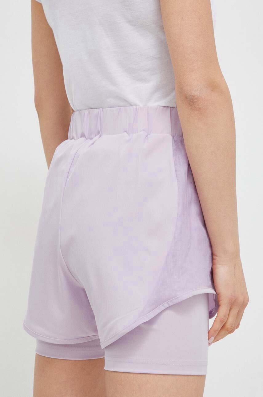 Σορτς προπόνησης Fila Revin χρώμα: μοβ φωτογραφία