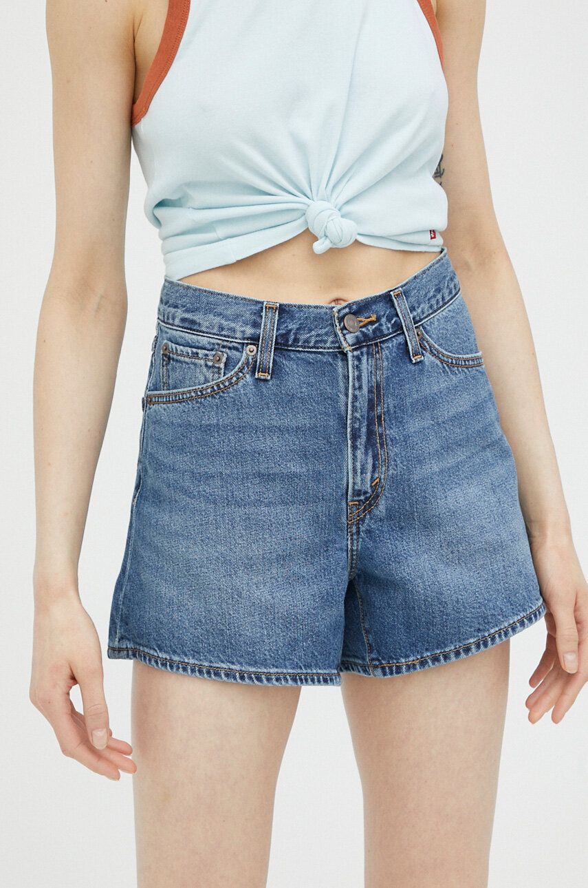 Levi's Pantaloni Scurti Jeans Femei, Neted, High Waist A4695.0003-medindigow