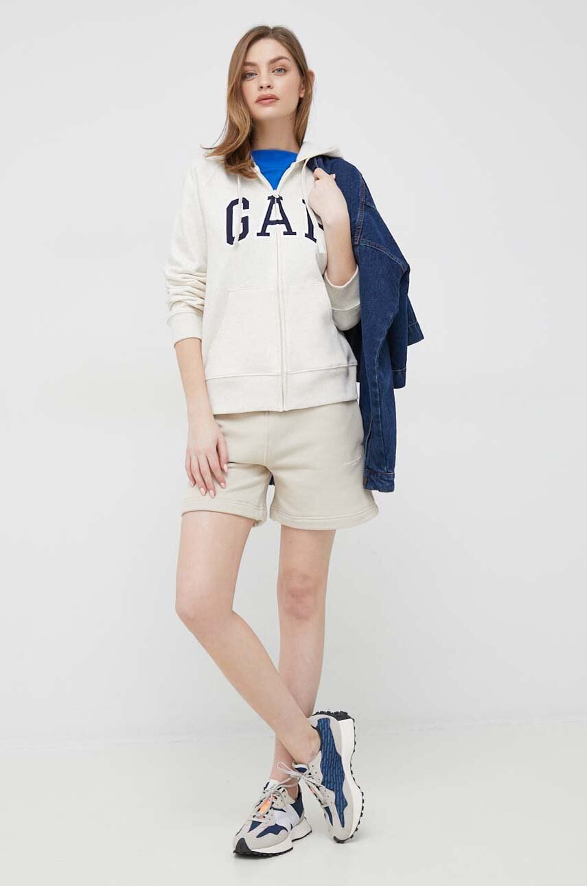 Σορτς Tommy Hilfiger χρώμα: μπεζ φωτογραφία