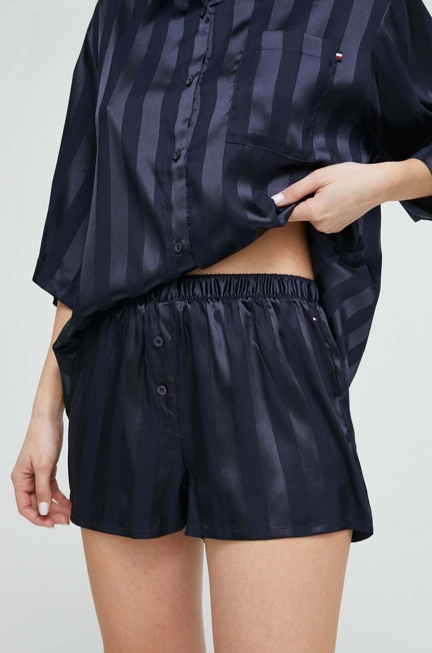 

Пижамные шорты Tommy Hilfiger женские цвет синий