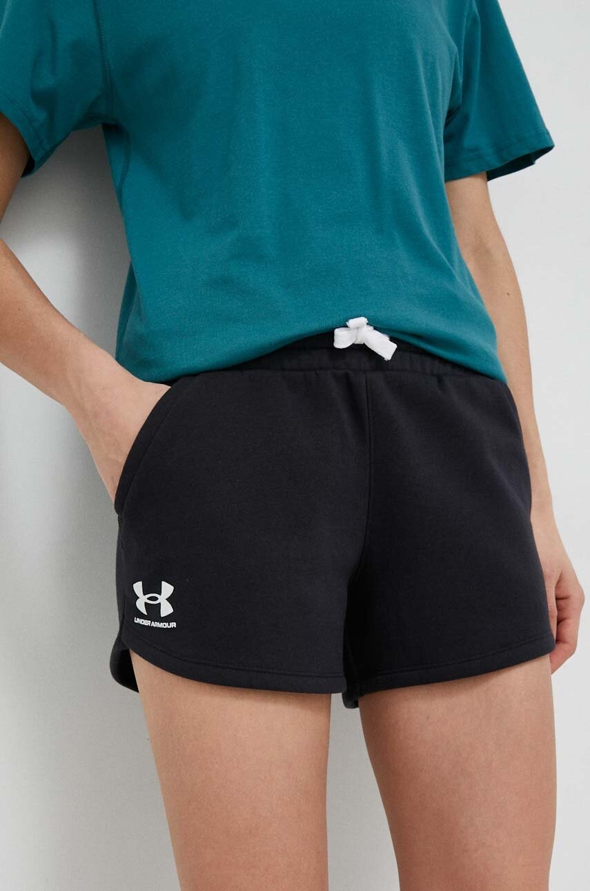 Σορτς Under Armour χρώμα: μαύρο φωτογραφία