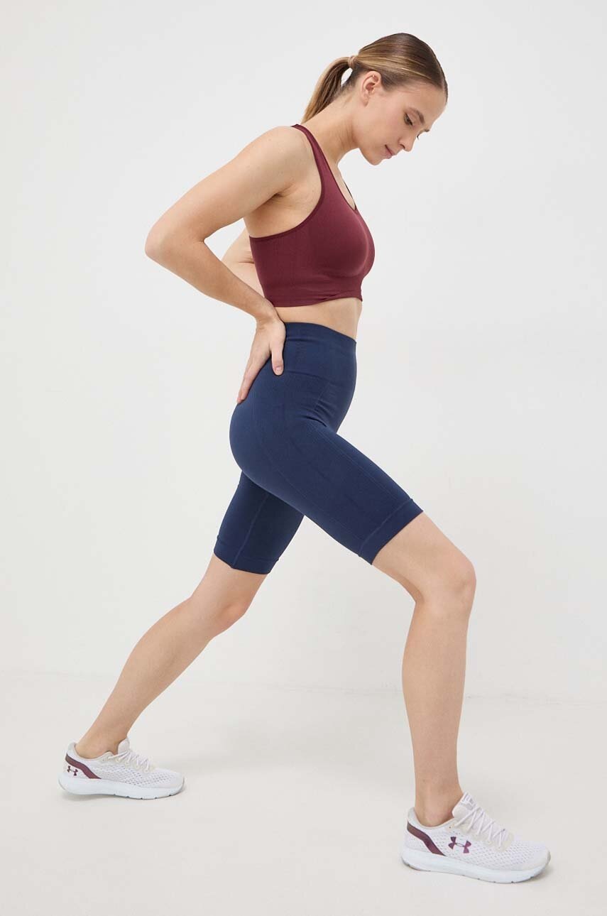 Σορτς προπόνησης Hummel Tif χρώμα: ναυτικό μπλε φωτογραφία